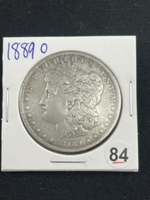 1889 O Morgan Silver Dollar Coin