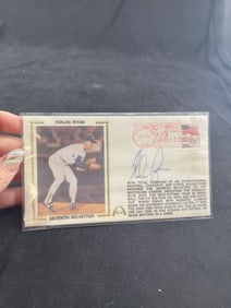 Nolan Ryan Hand Signed Autograph