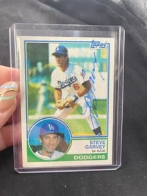 Steve Garvey Hand Signed Authentic Autograph