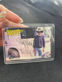 Richard Petty Hand Signed Authentic Autograph