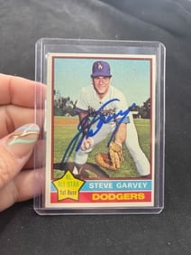 Steve Garvey Hand Signed Authentic Autograph