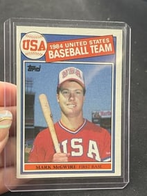 Mark McGwire Baseball Card