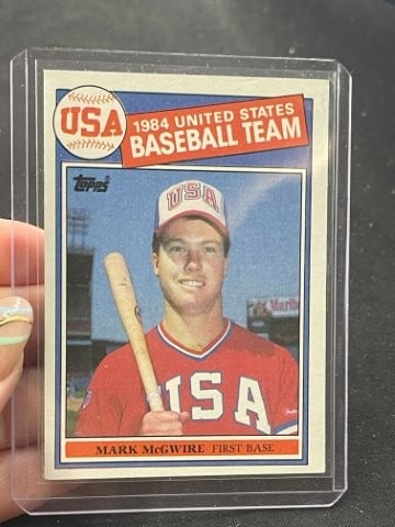 Mark McGwire Baseball Card (1 of 2)