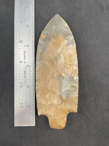 5 & 5/8" Adena Indian Artifact Arrowhead