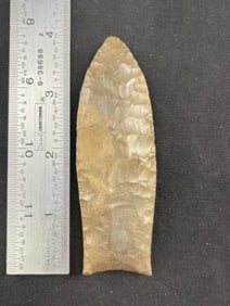 3 & 3/4" Clovis Indian Artifact Arrowhead