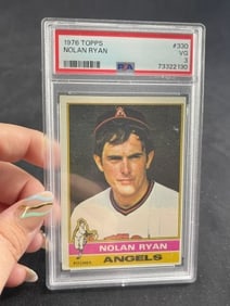 1976 Topps Nolan Ryan PSA 3 Baseball Card