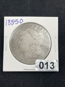 1885 O Morgan Silver Dollar Coin