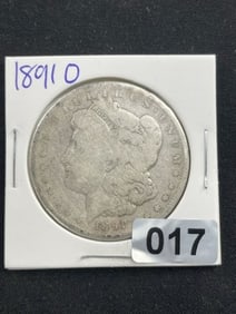 1891 O Morgan Silver Dollar Coin