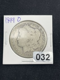 1899 O Morgan Silver Dollar Coin