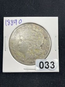 1889 O Morgan Silver Dollar Coin