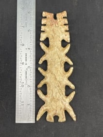 6" Tussinger Eccentric Indian Artifact Arrowhead