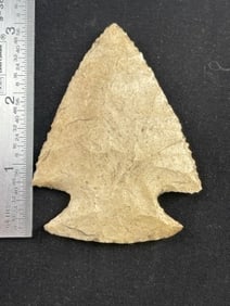 3 & 1/8" Snyders Indian Artifact Arrowhead