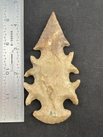 Tussinger Eccentric Indian Artifact Arrowhead