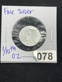1/10th Ounce Fine Silver