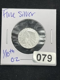 1/10th Ounce Fine Silver