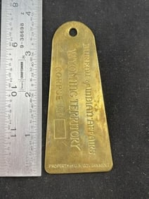 Indian Affairs Corpse Tag