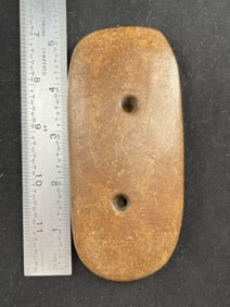 Gorget Indian Artifact Arrowhead