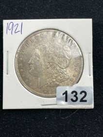 1921 Morgan Silver Dollar Coin