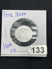 1/10th Ounce Fine Silver