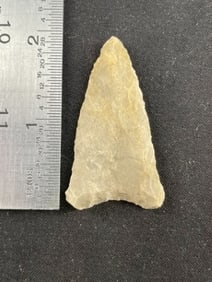 2" Dalton Indian Artifact Arrowhead