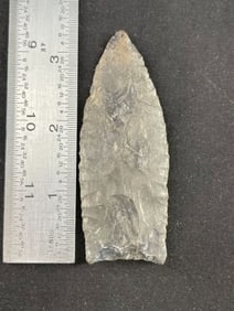 3 & 3/8" Clovis Indian Artifact Arrowhead
