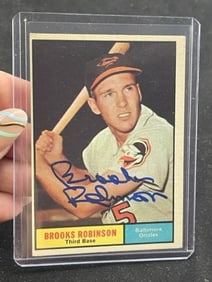 Brooks Robinson Hand Signed Authentic Autograph