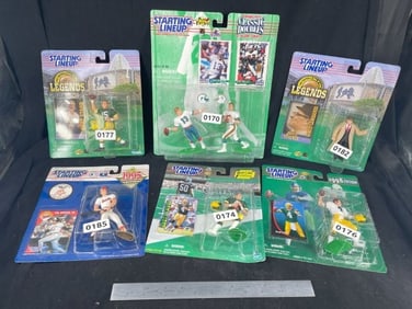 6 Starting Line-Up Figurines
