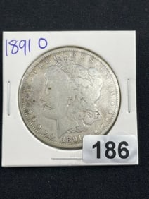 1891 O Morgan Silver Dollar Coin