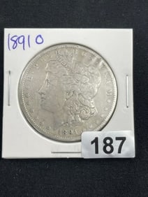 1891 O Morgan Silver Dollar Coin