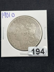 1901 O Morgan Silver Dollar Coin