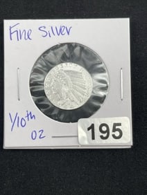 1/10th Ounce Fine Silver