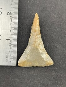 2" Drill Indian Artifact Arrowhead
