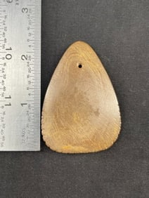 Stone Pendant Indian Artifact Arrowhead