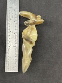 Chinese Jade Hongshan Figurine