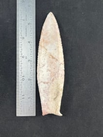 5 & 9/16" Cumberland Indian Artifact Arrowhead