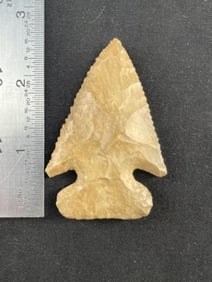 2 & 5/8" Thebes Indian Artifact Arrowhead