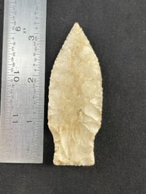 3 & 3/8" Searcy Indian Artifact Arrowhead