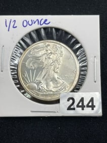 1/2 Ounce Silver Round Coin