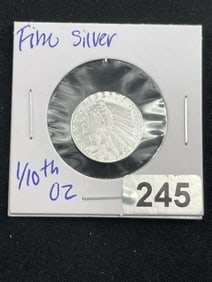 1/10th Ounce Fine Silver
