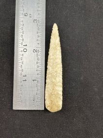 3" Drill Indian Artifact Arrowhead