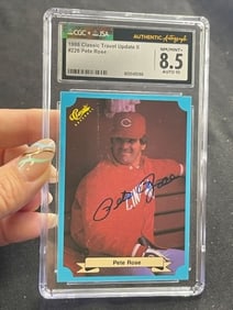 1988 Pete Rose Hand Signed Authentic Autograph