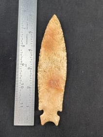 5 & 15/16" Garaham Cave Indian Artifact Arrowhead