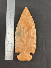 6 & 1/2" Dovetail Indian Artifact Arrowhead