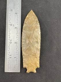4 & 1/4" Buzzard Roost Indian Artifact Arrowhead