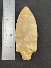 4 & 1/4" Adena Indian Artifact Arrowhead