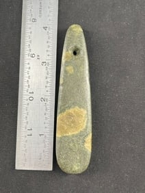 Stone Pendant Indian Artifact Arrowhead
