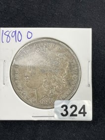 1890 O Morgan Silver Dollar Coin