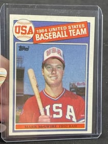 1984 Topps Mark McGwire Baseball Card