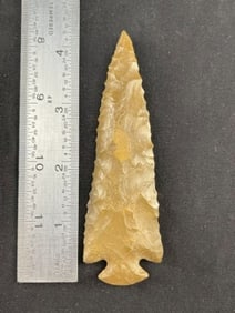 4 & 3/8" Dovetail Indian Artifact Arrowhead