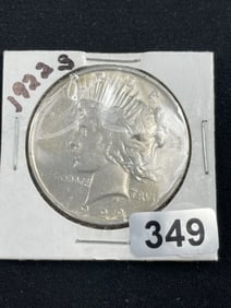 1922 S Peace Silver Dollar Coin